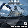 Pikkukuva 2 / 5: 1-Pack SAMSUNG GALAXY A03 CORE Näytönsuoja - Karkaistu Lasi 9H - Super laatu 3D