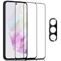 Miniatyrbillede 1 af 7: 2-Pack SAMSUNG A36 Skærmbeskyttelse & 1-Pack linsebeskyttelse - Hærdet Glas 9H - Super kvalitet 3D