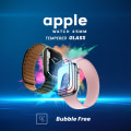 Miniatyrbild 3 av 5: 2-Pack Apple Watch Series 7 45mm - Skyddsfilm i 3D – Super Kvalitet