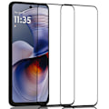 Pikkukuva 1 / 6: 2-Pack MOTOROLA G55 Näytönsuoja - Karkaistu Lasi 9H - Super laatu 3D