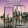 Miniatyrbillede 3 af 5: 2-Pack SAMSUNG GALAXY Z FOLD 5 Skærmbeskyttelse - Hærdet Glas 9H - Super kvalitet 3D