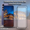 Pikkukuva 2 / 5: 2-Pack SAMSUNG S24 PLUS Näytönsuoja - Karkaistu Lasi 9H - Super laatu 3D
