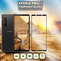 Pikkukuva 1 / 5: 1-Pack SONY XPERIA PRO1 Näytönsuoja - Karkaistu Lasi 9H - Super laatu 3D