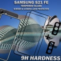 Miniatyrbild 2 av 5: 2-Pack Samsung S21 FE Skärmskydd & 2-Pack linsskydd - Härdat Glas 9H - Super kvalitet 3D