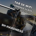 Miniatyrbillede 2 af 5: 1-Pack SAMSUNG GALAXY TAB S8 Skærmbeskyttelse - Hærdet Glas 9H - Super kvalitet 3D