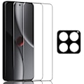 Miniatyrbillede 1 af 7: 2-Pack Xiaomi 15 Pro Skærmbeskyttelse & 1-Pack linsebeskyttelse - Hærdet Glas 9H - Super kvalitet 3D