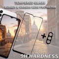 Miniatyrbild 3 av 5: 1-Pack SAMSUNG A15 Skärmskydd & 1-Pack linsskydd - Härdat Glas 9H - Super kvalitet 3D