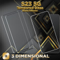 Miniatyrbild 4 av 5: 2-Pack Samsung S23 5G - 9H Härdat Glass - 3D Super Kvalitet Skärmskydd