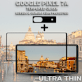 Miniatyrbild 5 av 5: 1-Pack GOOGLE PIXEL 7A Skärmskydd & 1-Pack linsskydd - Härdat Glas 9H - Super kvalitet 3D