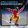 Miniatyrbild 3 av 7: 1-Pack Xiaomi Redmi 14T Pro Privacy Skärmskydd - Härdat Glas 9H - Super kvalitet 3D