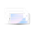 Pikkukuva 3 / 3: 2-Pack IPHONE 7 WHITE Näytönsuoja - Karkaistu Lasi 9H - Super laatu 3D