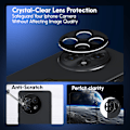 Miniatyrbillede 7 af 7: 2-Pack Oneplus 11R Skærmbeskyttelse & 2-Pack linsebeskyttelse - Hærdet Glas 9H - Super kvalitet 3D