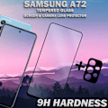 Miniatyrbild 3 av 5: Samsung A72 & 1-Pack linsskydd - Härdat Glas 9H - Super kvalitet 3D