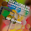 Miniatyrbillede 2 af 5: 1-Pack SAMSUNG S22 ULTRA Skærmbeskyttelse - Hærdet Glas 9H - Super kvalitet 3D
