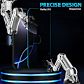 Pikkukuva 7 / 7: 2-Pack Iphone 16 Pro Privacy Näytönsuoja & 2-Pack linssinsuoja - Karkaistu Lasi 9H - Super laatu 3D