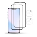 Miniatyrbillede 2 af 3: 2-Pack IPHONE 13 PRO MAX Skærmbeskyttelse - Hærdet Glas 9H - Super kvalitet 3D