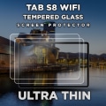 Pikkukuva 5 / 5: 2-Pack SAMSUNG GALAXY TAB S8 Näytönsuoja - Karkaistu Lasi 9H - Super laatu 3D