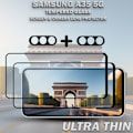 Miniatyrbillede 5 af 5: 2-Pack SAMSUNG A35 Skærmbeskyttelse & 2-Pack linsebeskyttelse - Hærdet Glas 9H - Super kvalitet 3D