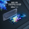 Pikkukuva 5 / 5: 2-Pack SAMSUNG S21 FE Näytönsuoja - Karkaistu Lasi 9H - Super laatu 3D