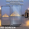 Miniatyrbillede 2 af 5: 2-Pack ONEPLUS NORD 2T Skærmbeskyttelse & 1-Pack linsebeskyttelse - Hærdet Glas 9H - Super kvalitet 3D