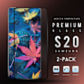 Miniatyrbillede 1 af 2: 1-Pack SAMSUNG GALAXY S20 Skærmbeskyttelse - Hærdet Glas 9H - Super kvalitet 3D