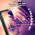 Miniatyrbillede 2 af 5: 1-Pack SAMSUNG S23 Skærmbeskyttelse & 1-Pack linsebeskyttelse - Hærdet Glas 9H - Super kvalitet 3D