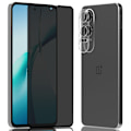 Miniatyrbild 1 av 7: 1-Pack OnePlus Nord CE4 Lite Privacy Skärmskydd & 1-Pack linsskydd - Härdat Glas 9H - Super kvalitet 3D