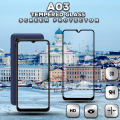 Pikkukuva 1 / 5: 1-Pack SAMSUNG GALAXY A03 Näytönsuoja - Karkaistu Lasi 9H - Super laatu 3D