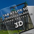 Miniatyrbillede 4 af 5: 1-Pack SAMSUNG GALAXY TAB A7 Skærmbeskyttelse - Hærdet Glas 9H - Super kvalitet 3D