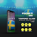 Miniatyrbillede 1 af 4: 2-Pack IPHONE 12 MINI Skærmbeskyttelse - Hærdet Glas 9H - Super kvalitet 3D