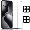 Miniatyrbillede 1 af 7: 2-Pack Xiaomi Redmi 14T Skærmbeskyttelse & 2-Pack linsebeskyttelse - Hærdet Glas 9H - Super kvalitet 3D