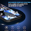Miniatyrbillede 3 af 7: 1-Pack Google Pixel 9 Pro Skærmbeskyttelse & 1-Pack linsebeskyttelse - Hærdet Glas 9H - Super kvalitet 3D