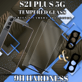 Miniatyrbillede 2 af 5: 2-Pack SAMSUNG S21 PLUS Skærmbeskyttelse & 2-Pack linsebeskyttelse - Hærdet Glas 9H - Super kvalitet 3D