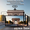 Miniatyrbillede 5 af 5: 2-Pack SAMSUNG A14 Skærmbeskyttelse & 1-Pack linsebeskyttelse - Hærdet Glas 9H - Super kvalitet 3D