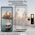 Miniatyrbillede 2 af 5: 2-Pack GOOGLE PIXEL 7A Skærmbeskyttelse & 1-Pack linsebeskyttelse - Hærdet Glas 9H - Super kvalitet 3D