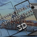 Miniatyrbild 4 av 5: Google Pixel 7A - Härdat Glas 9H - Super kvalitet 3D Skärmskydd