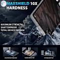 Miniatyrbild 4 av 7: 1-Pack Google Pixel 7A Skärmskydd & 1-Pack linsskydd - Härdat Glas 9H - Super kvalitet 3D