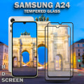 Pikkukuva 2 / 5: 2-Pack SAMSUNG GALAXY A24 Näytönsuoja - Karkaistu Lasi 9H - Super laatu 3D