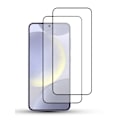 Miniatyrbillede 2 af 3: 2-Pack SAMSUNG S24 Skærmbeskyttelse - Hærdet Glas 9H - Super kvalitet 3D