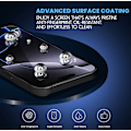 Pikkukuva 3 / 7: 2-Pack IPHONE 16 PRO MAX Näytönsuoja & 2-Pack linssinsuoja - Karkaistu Lasi 9H - Super laatu 3D