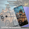 Miniatyrbillede 4 af 5: 1-Pack SAMSUNG A35 Skærmbeskyttelse & 1-Pack linsebeskyttelse - Hærdet Glas 9H - Super kvalitet 3D