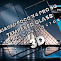 Miniatyrbillede 4 af 5: 2-Pack XIAOMI POCO X4 PRO Skærmbeskyttelse - Hærdet Glas 9H - Super kvalitet 3D