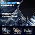 Miniatyrbild 5 av 7: 1-Pack Samsung S24 FE privacy Skärmskydd - Härdat Glas 9H - Super kvalitet 3D