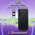 Miniatyrbild 4 av 5: 1-Pack Linsskydd Samsung Galaxy S23 - Härdat Glas 9H - Super 3D Linsskydd