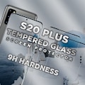 Miniatyrbillede 3 af 5: 2-Pack SAMSUNG S20 PLUS Skærmbeskyttelse - Hærdet Glas 9H - Super kvalitet 3D