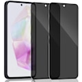 Miniatyrbillede 1 af 7: 2-Pack Samsung A56 Privacy Skærmbeskyttelse - Hærdet Glas 9H - Super kvalitet 3D