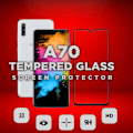 Miniatyrbillede 1 af 5: 1-Pack SAMSUNG GALAXY A70 Skærmbeskyttelse - Hærdet Glas 9H - Super kvalitet 3D