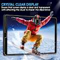 Miniatyrbild 2 av 6: 1-Pack Samsung Tab A7 Lite Skärmskydd - Härdat Glas 9H - Super kvalitet 3D