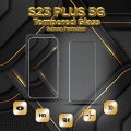 Pikkukuva 1 / 5: 1-Pack SAMSUNG S23 PLUS Näytönsuoja - Karkaistu Lasi 9H - Super laatu 3D