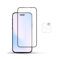 Pikkukuva 2 / 3: 1-Pack IPHONE 15 PRO MAX Näytönsuoja - Karkaistu Lasi 9H - Super laatu 3D